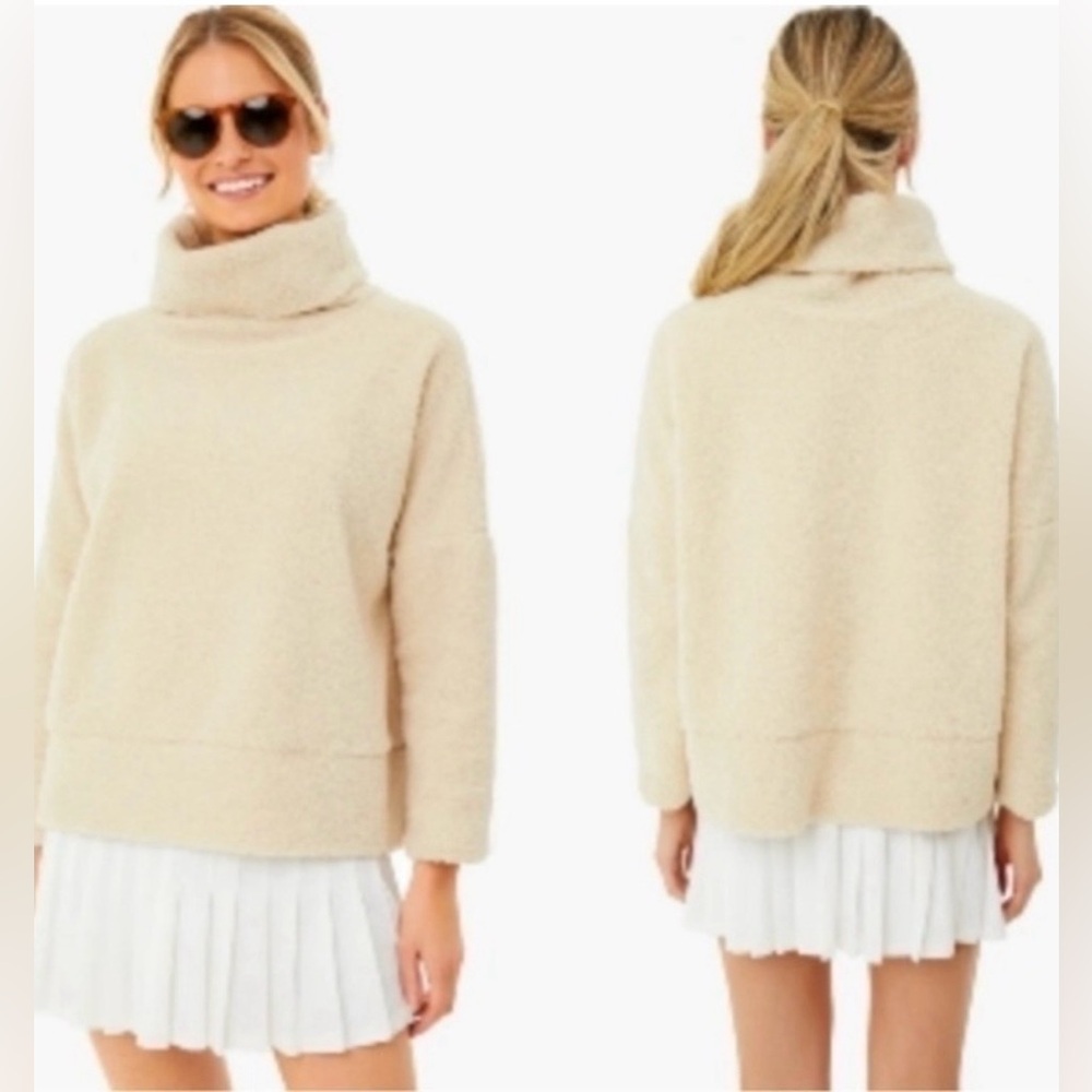 Tuckernuck Revolve Women’s Rollins Funnel Neck Teddy Pullover Sweater XS